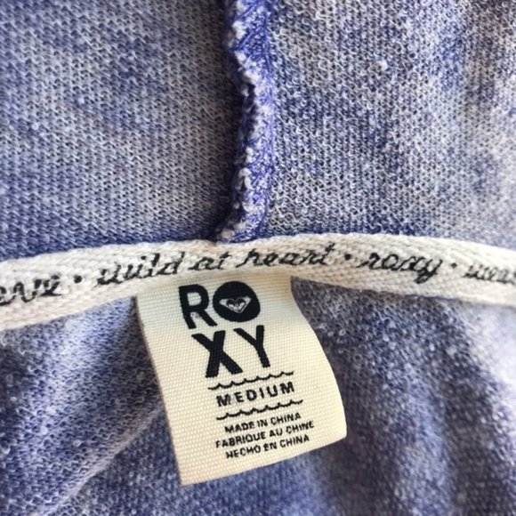 Roxy Burnout Hoodie sz M - Picture 7 of 7